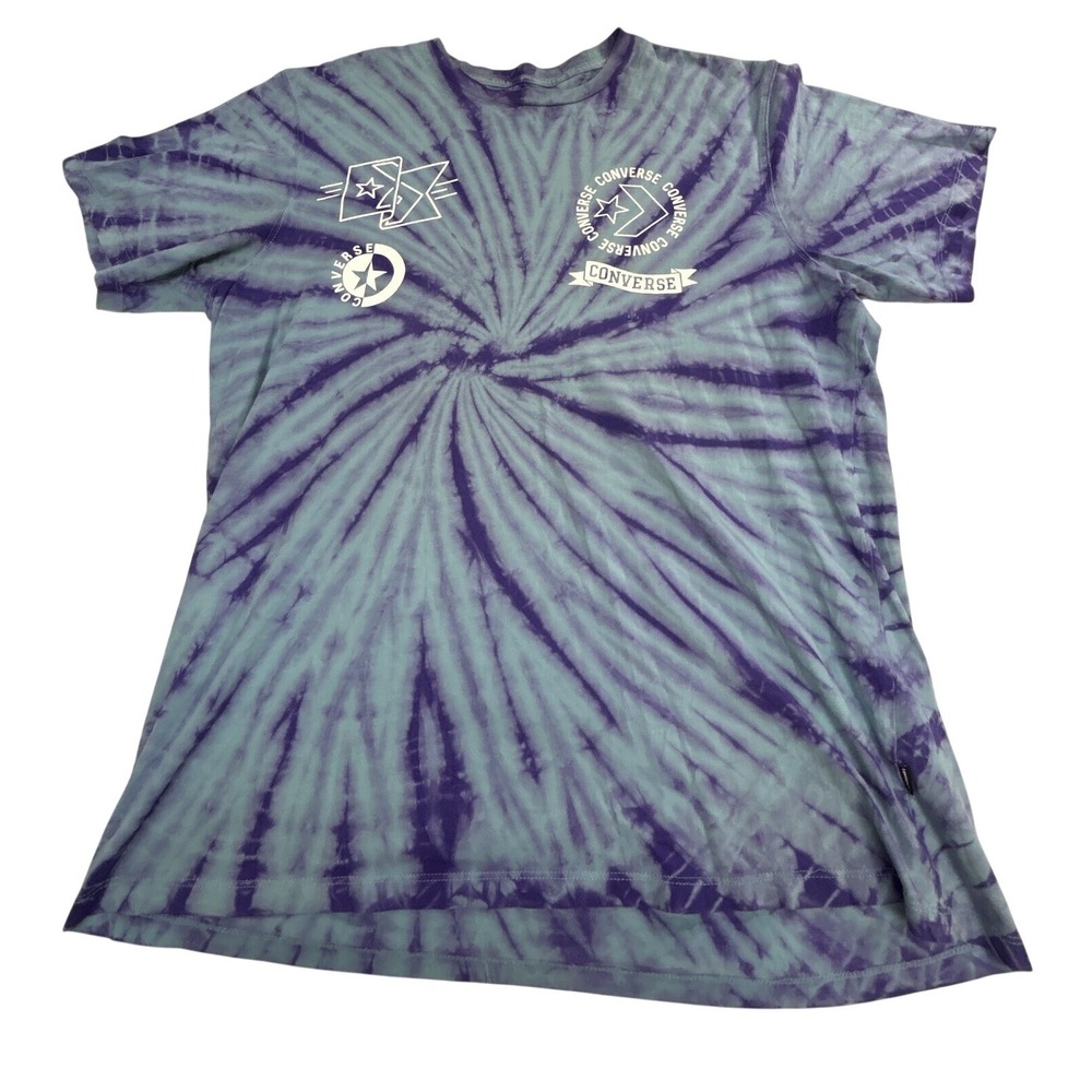 Converse t-shirt Women's size Large blue/purple